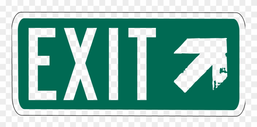Exit Png Transparent Images Png All - Exit Sign Clipart