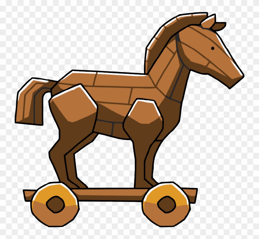 Trojan Horse Clipart - Caballo De Troya Virus - Png Download (#48496 ...