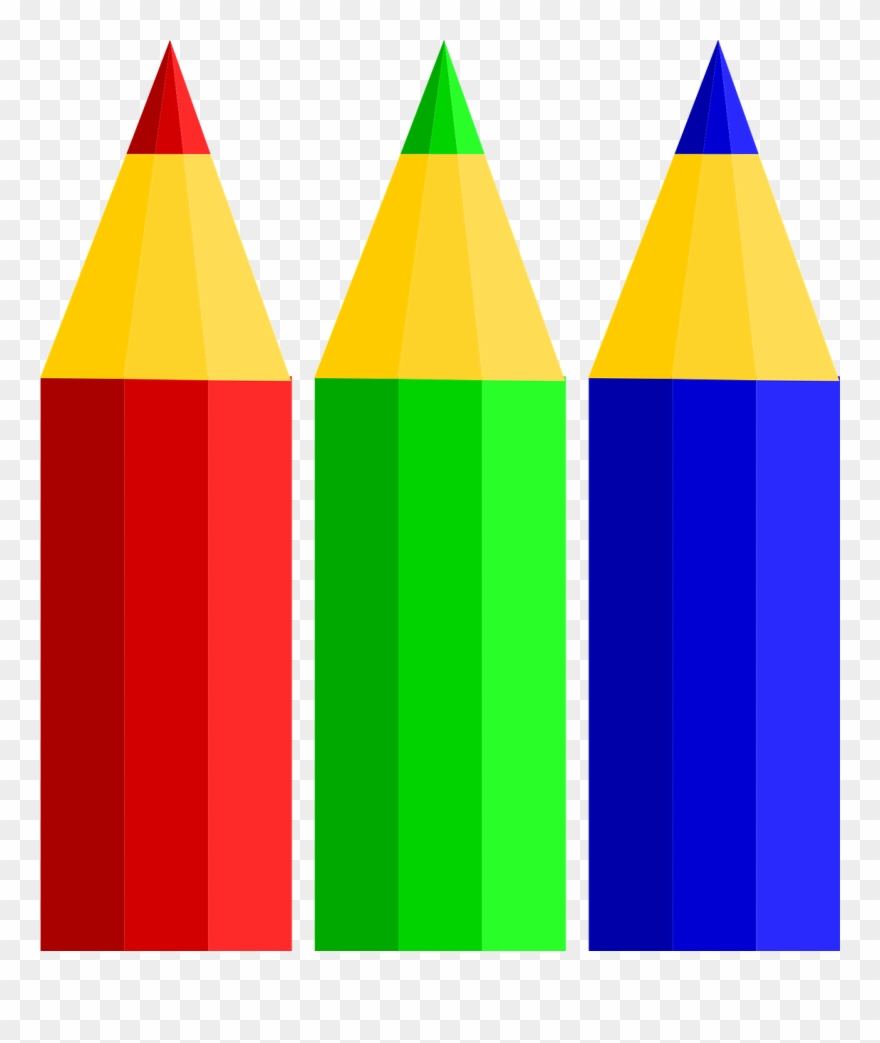 Jpg Freeuse Download Color Pencils Clip Art - Color Clipart - Png Download