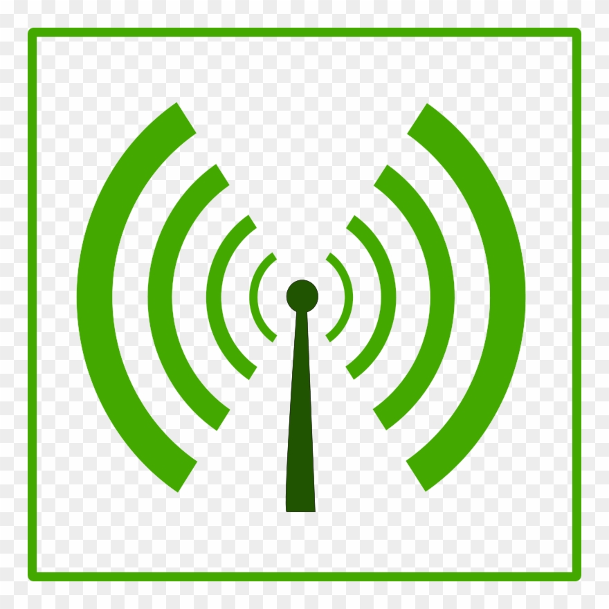 Free Happy Birthday Cartoon Characters, Download Free - Green Wifi Symbol Clipart