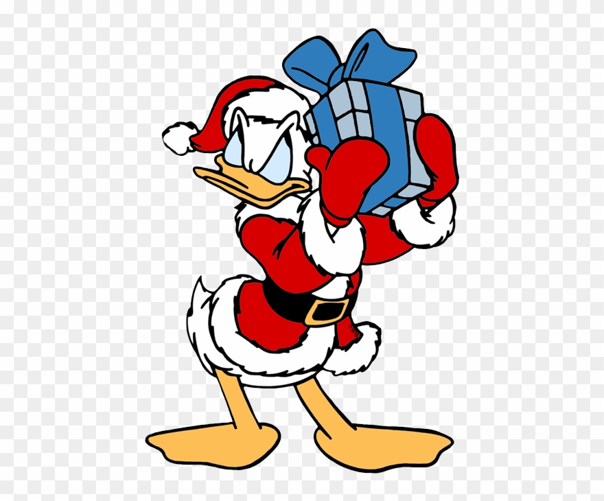 Donald Duck - Donald Duck Christmas Clipart