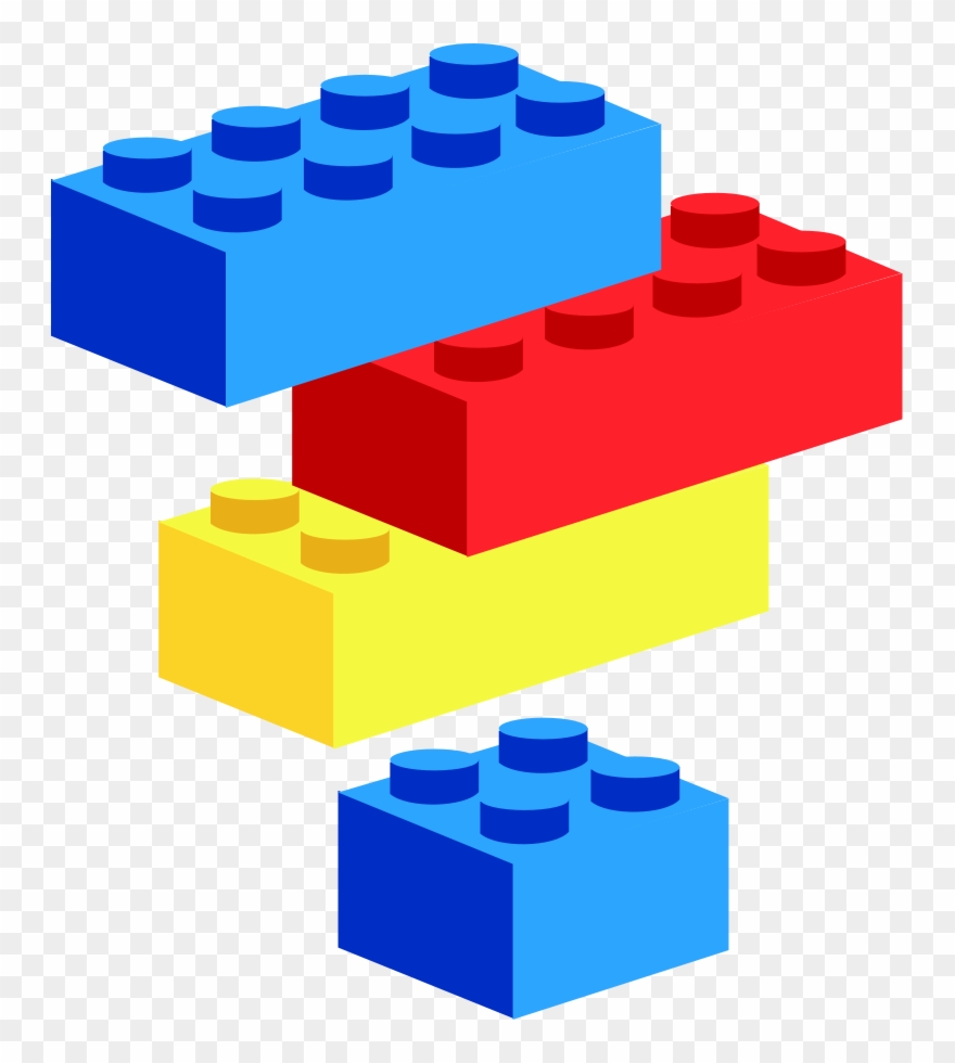 Free Lego Blocks Clip Art - Lego Clip Art - Png Download