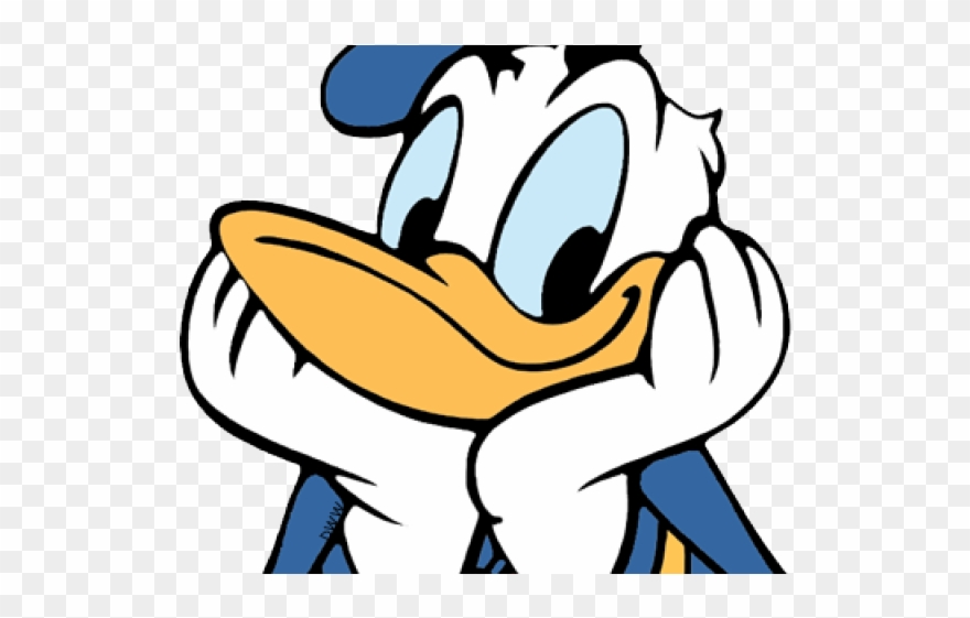 Donald Duck Clipart Swimming - Sailor Donald Duck - Png Download