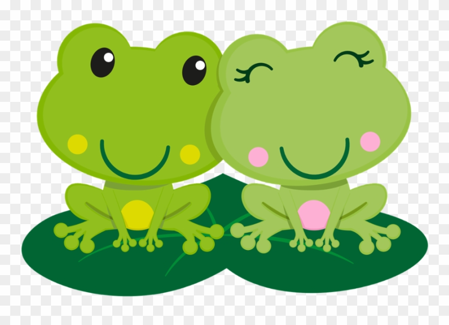 Imgur Funny Frogs, Cute Frogs, Baby Clip Art, Frog - Tierno Sapos Animados - Png Download