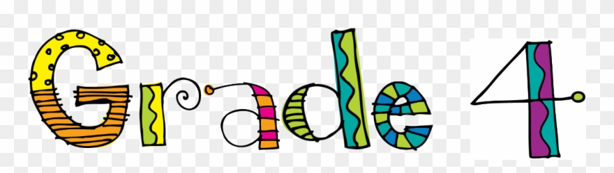 Curriculum Clipart 4th Grade - Grade 4 - Png Download