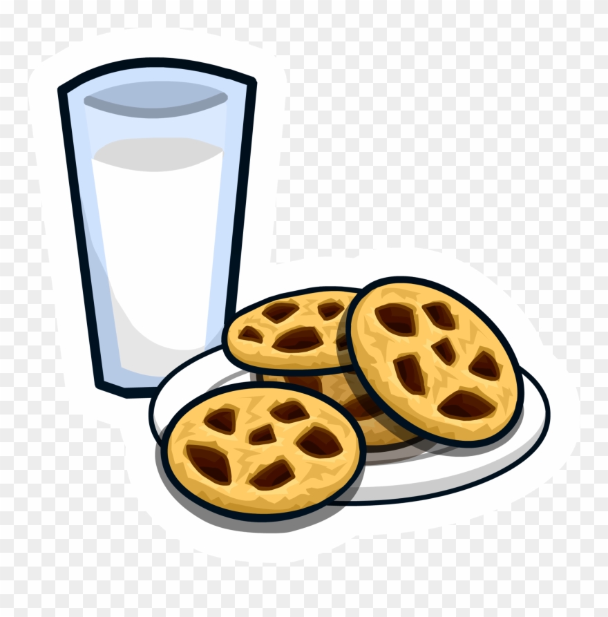 Picture Library And Clipart Free Download - Cookies And Milk Clipart - Png Download