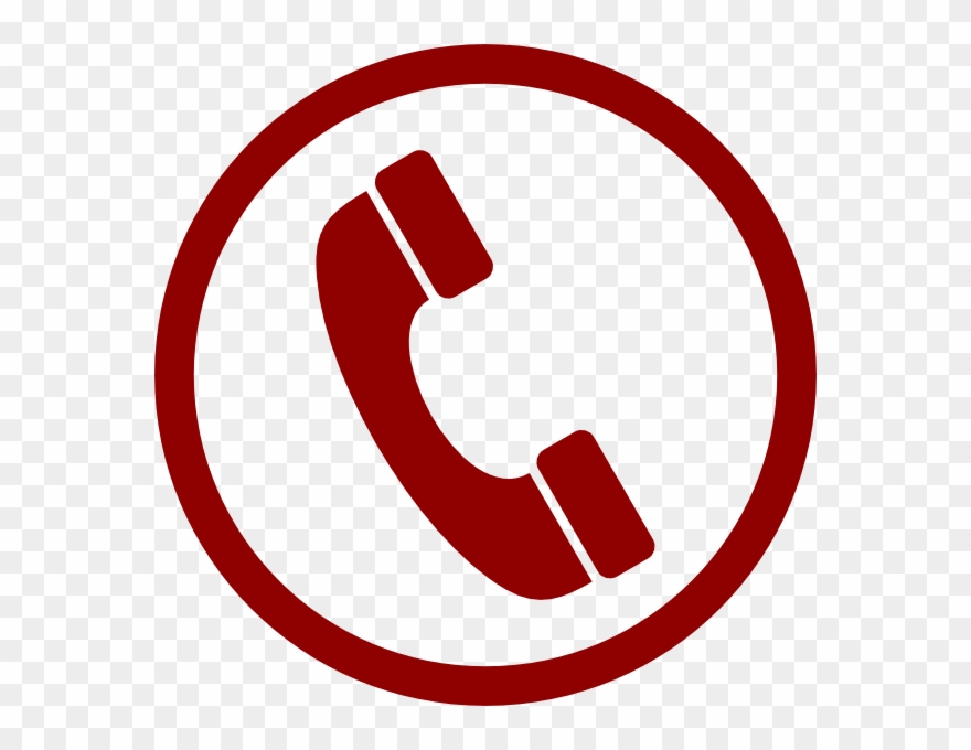 No Cell Phone Clipart - Business Card Phone Symbol - Png Download