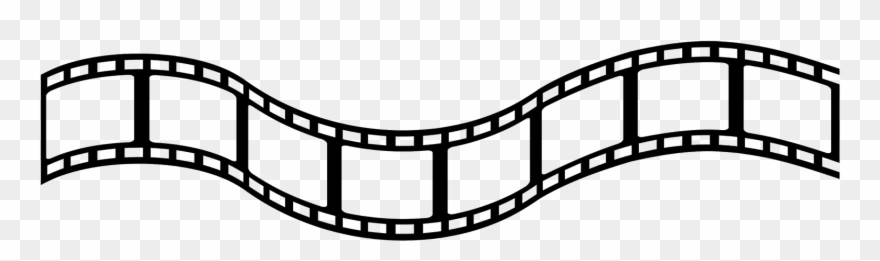26 Images Of Wavy Film Strip Template - Film Strip Clipart - Png Download