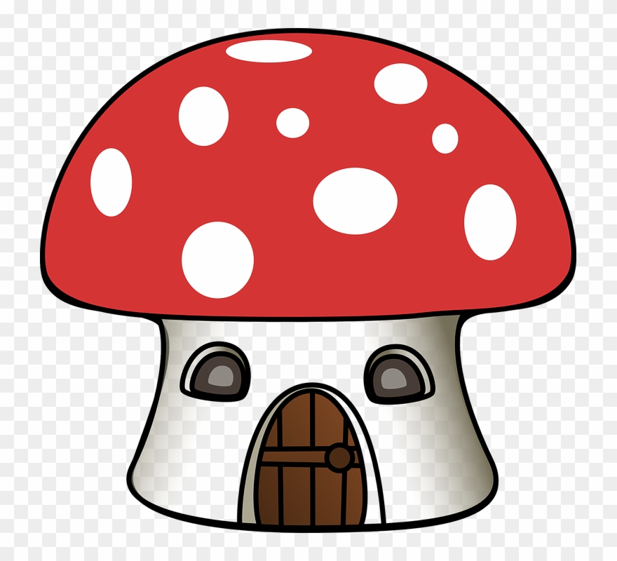 Movie Cliparts Transparency - Cartoon Mushroom House - Png Download