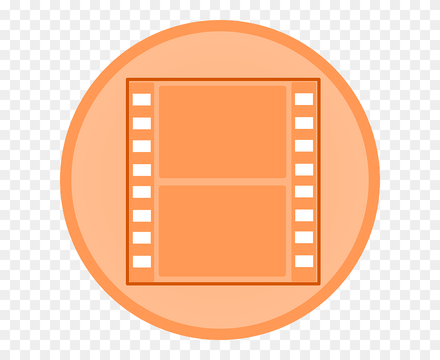 Free Vector Movie Video Clip Art - Video Clip Art - Png Download