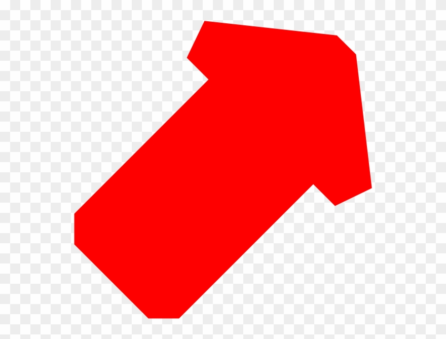 Red Arrow Up Right Clipart