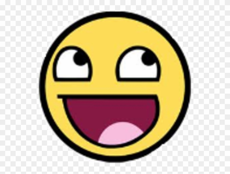 Clipart Info - Awesome Face Bmp - Png Download