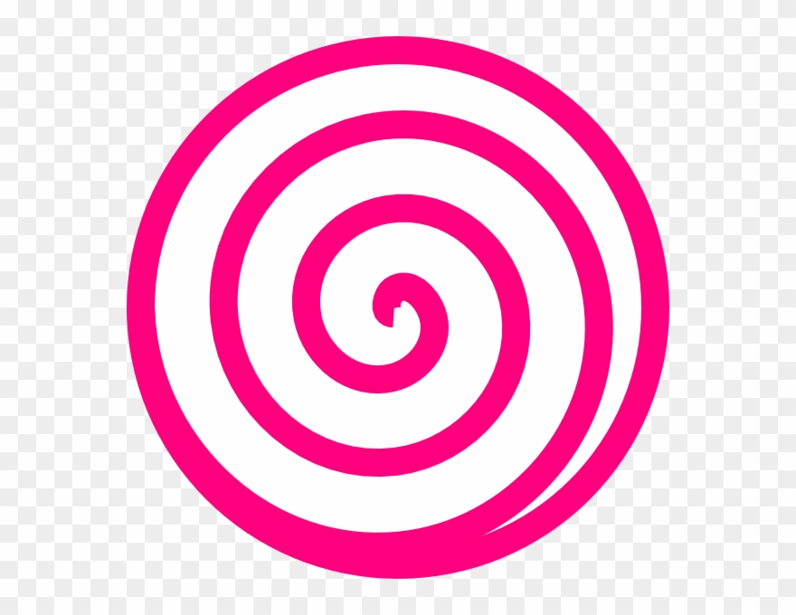 Espiral Rosa Png Clipart