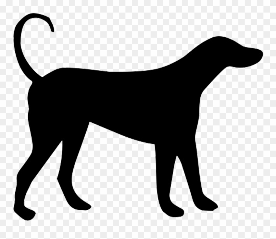 Animal Silhouette, Silhouette Clip Art - Dogs And Cats Art Wall - Png Download