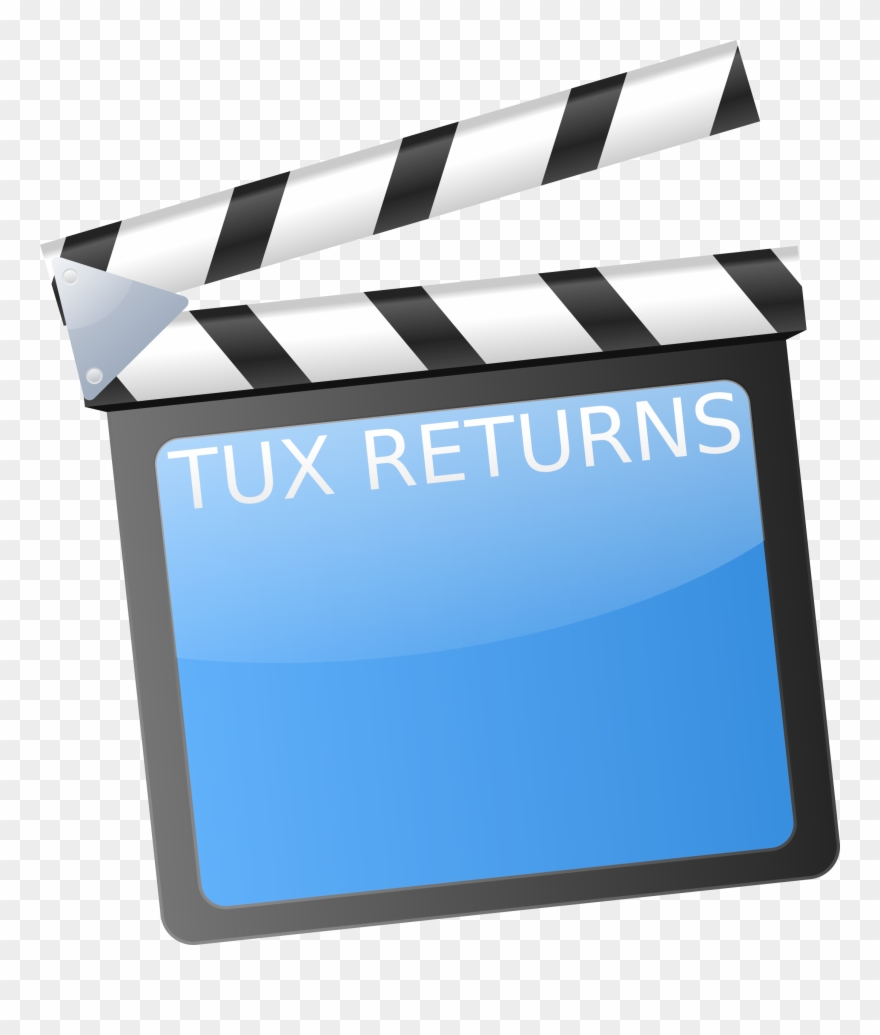 Big Image - Film Strip Clip Art - Png Download