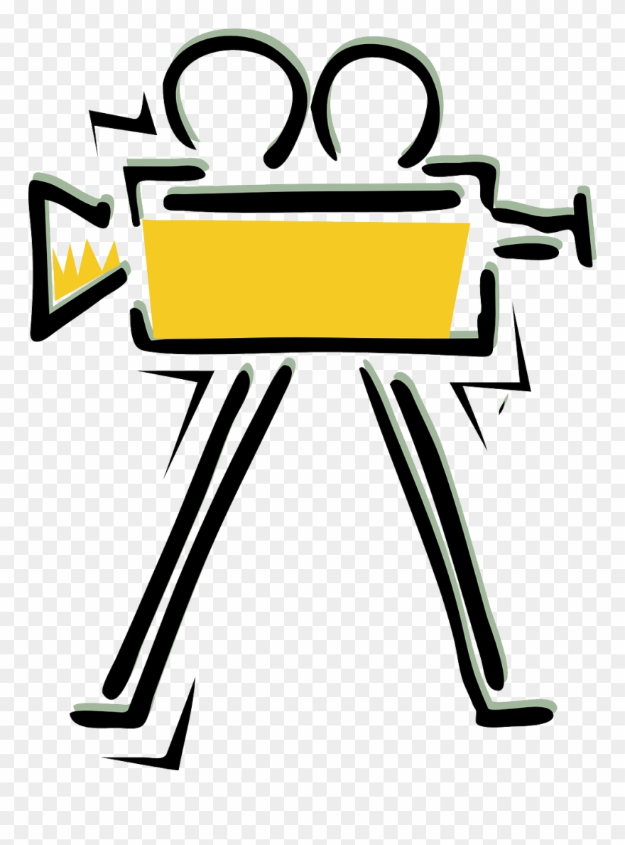 Photographic Film Movie Camera - Film Camera Clipart - Png Download