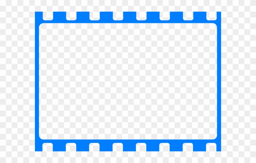 Filmstrip Clipart Movie Ticket - Orange - Png Download