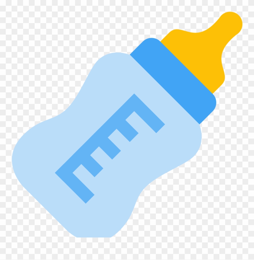 Collection Of Baby Bottle Blue High - Blue Baby Bottle Png Clipart