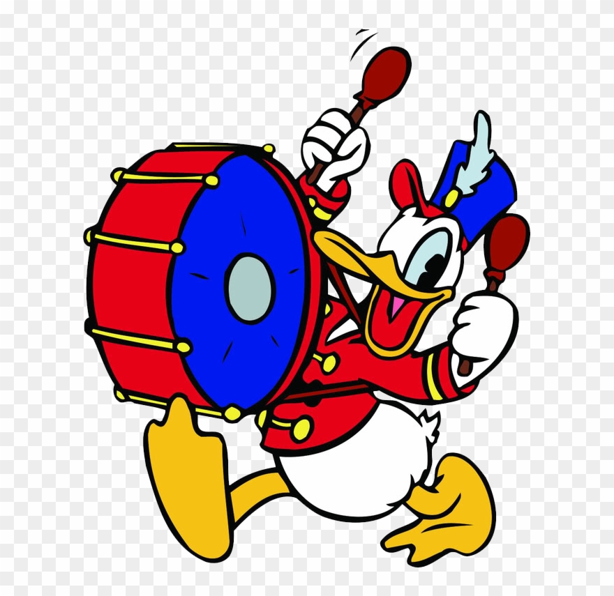 Donald Duck Clipart Disney Music - Donald Duck - Png Download