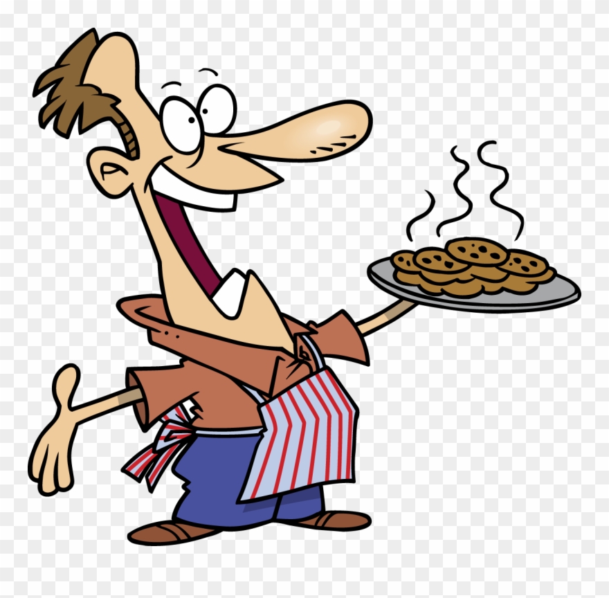 Cookie Clipart Bake Sale - Chocolate Chip Cookies Clip Art - Png Download