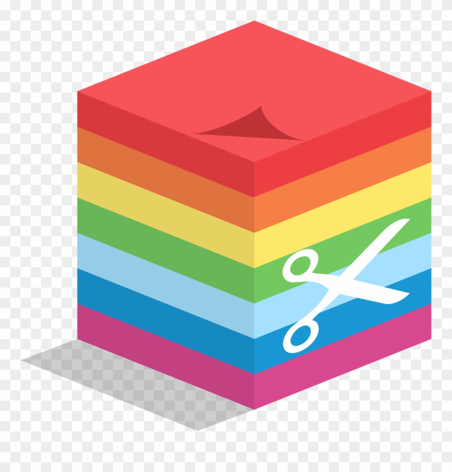 Sticky Cube Notes - Cube Notes Clipart