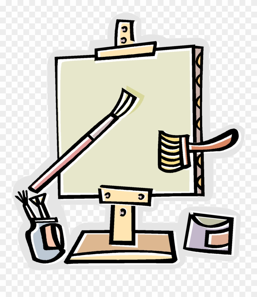Art Materials Clipart - Clip Art - Png Download