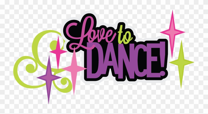 I Love To Dance Clip Art - Love To Dance Png Transparent Png