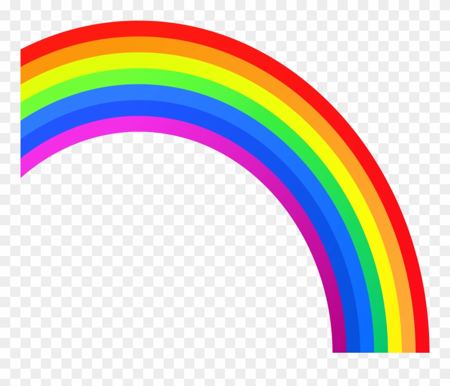 Clipart Rainbow 6 Film Clip - Lucky Charms Rainbow Clip Art - Png Download