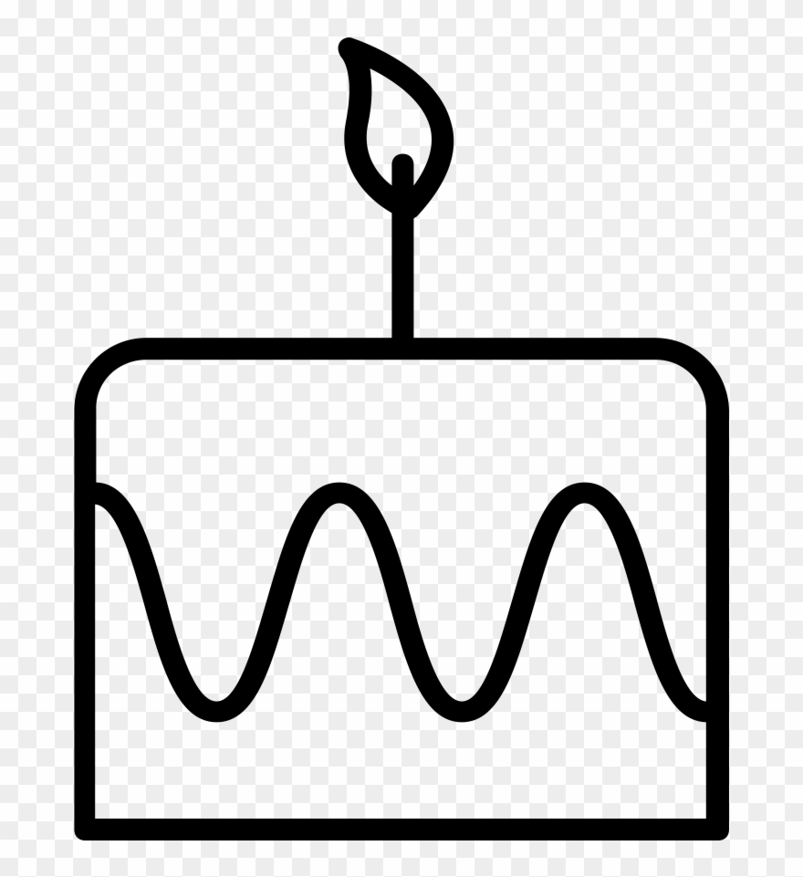 Geburtstag - Line Art Clipart