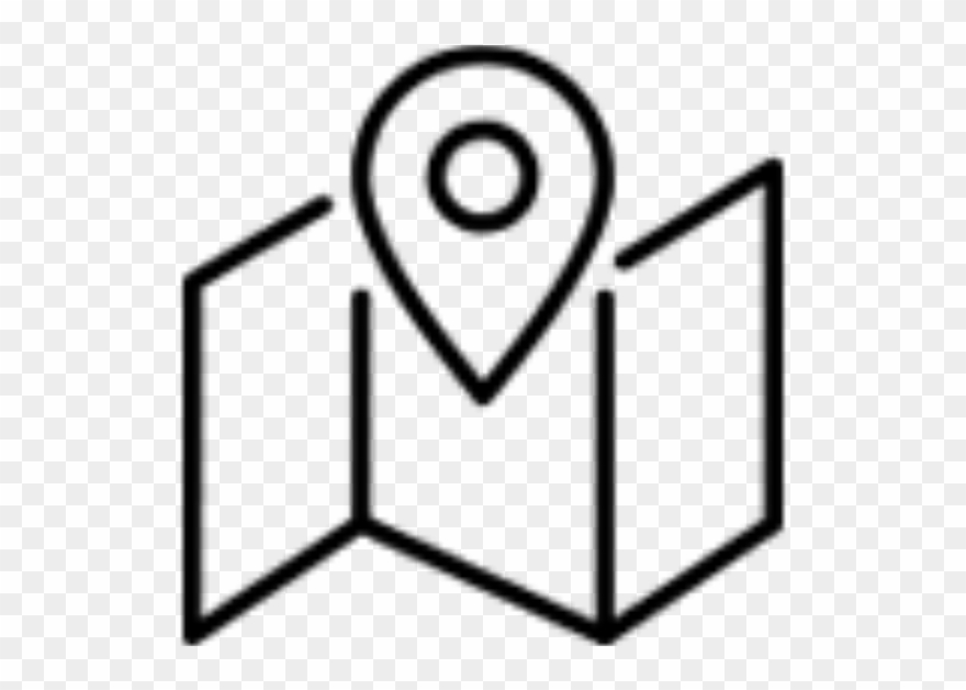 The Borough - Map Blue Icon Png Clipart