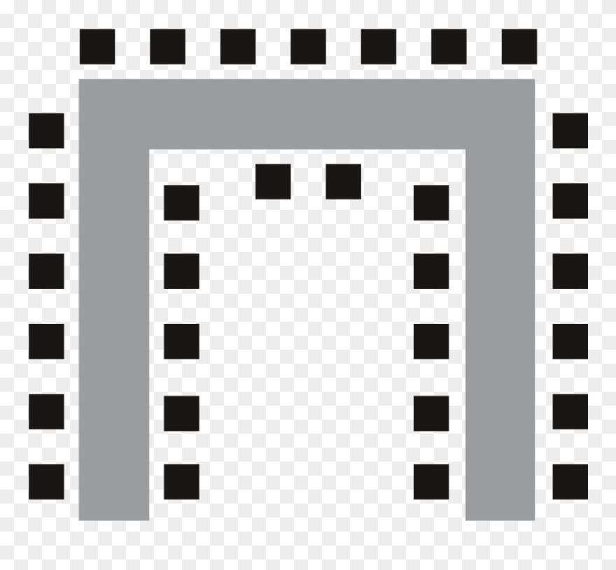 Seminar Room 90 M² - Monochrome Clipart