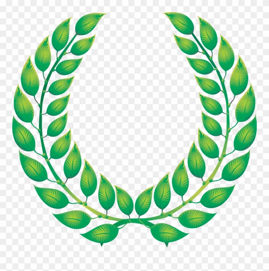 Greek - Gold Leaf Border Png Clipart