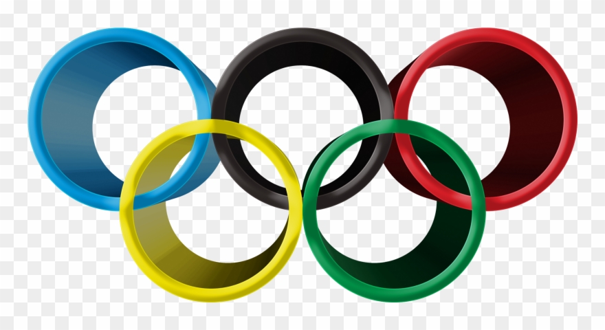 Olympics Clipart Olympic Rings - Olympic Rings Olympics Rims - Png