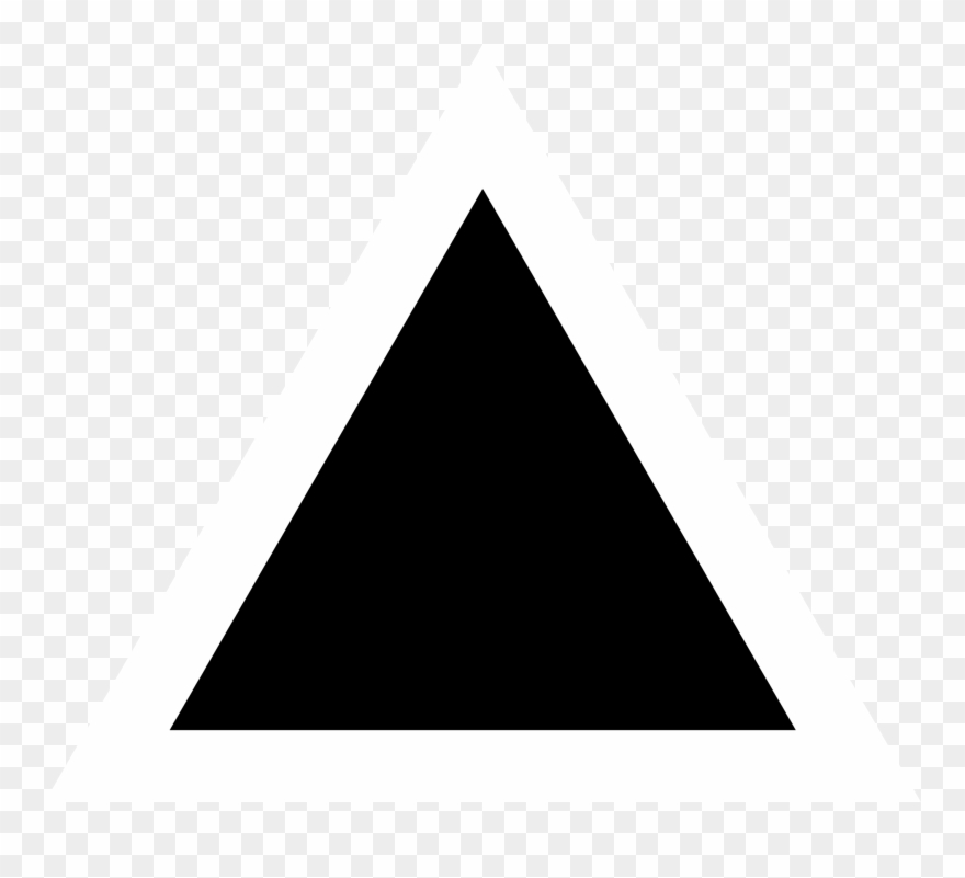 540 × 480 Pixels - Black Triangle Clipart