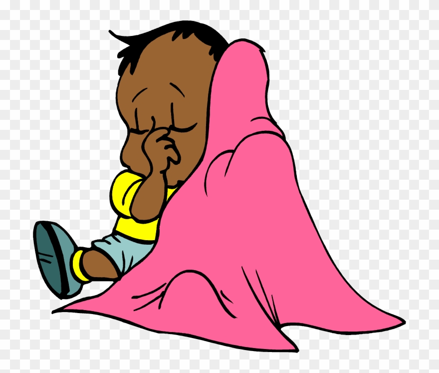 Clip Arts Related To - Baby With Blanket Clipart - Png Download