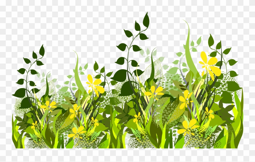 Grass Decoration Clipart Image - Decorate Grass Png Transparent Png