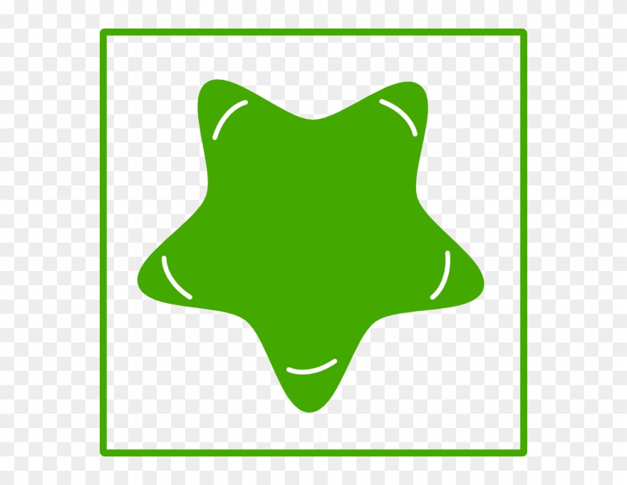 Download Green Star Vector Art Clipart Clip Art Graphics - Clip Art - Png Download