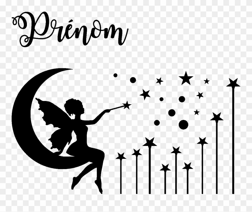 Sticker Prenom Personnalisable Fee Sous Le Ciel Etoile - Hello Pumpkin Coffee Mug Clipart