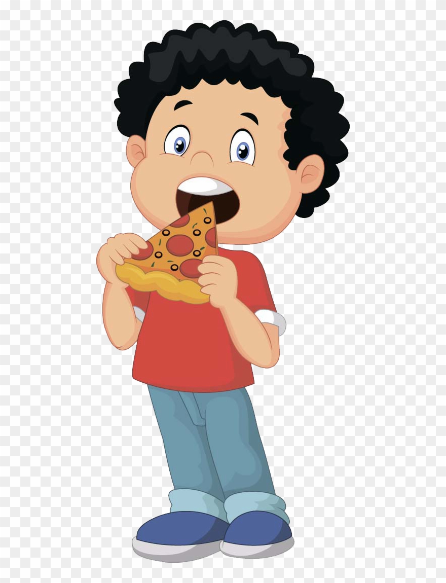 Delivery Children Transprent - Niños Comiendo Dibujo Clipart