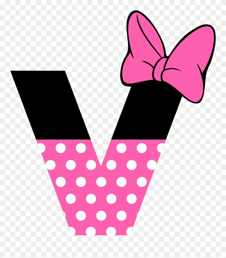 Letra Y De Minnie Mouse Clipart