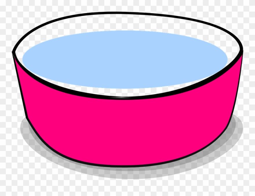 Kostenlose Vektorgrafik Sch U00fcssel Wasser Isoliert - Cartoon Dog Water Bowl Clipart