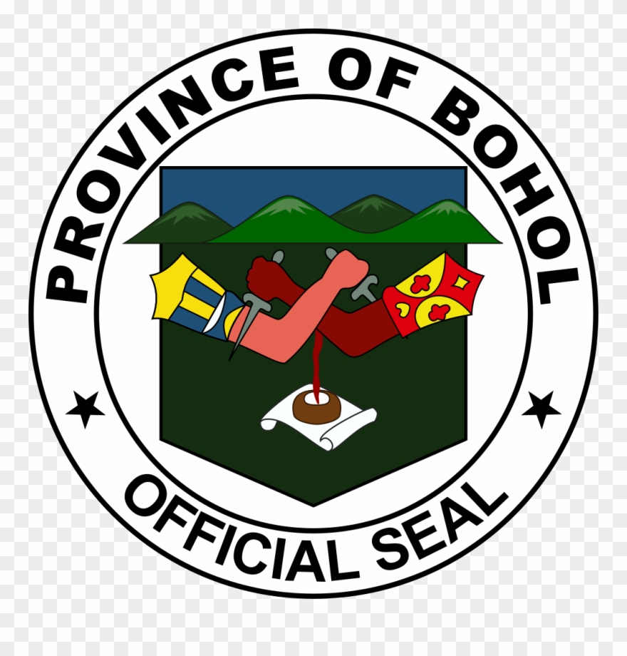 Bohol Seal - Province Of Antique Official Seal Clipart