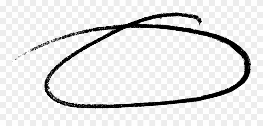 Drawn Circle White Png - Hand Drawn Circle Png Clipart