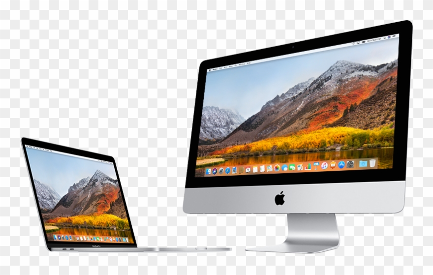 Upgrade To Macos High - 21.5-inch Imac - Apple - Mmqa2zp/a Clipart