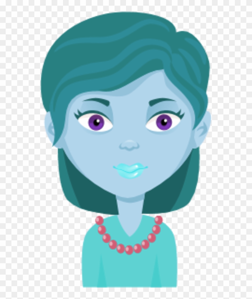 Female Woman Cartoon Avatar - Mujer Dibujo Animado Png Clipart