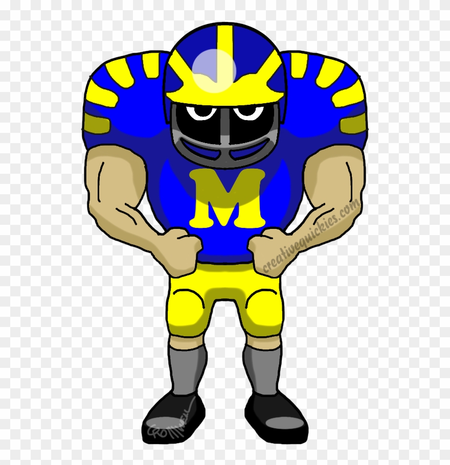 Ann Arbor Michigan Wolverines - Dallas Cowboy Football Player Clipart - Png Download