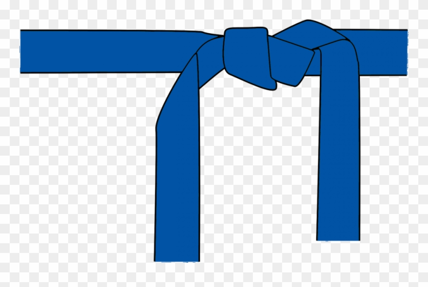 Engineering Clipart Software Engineer - Blue Karate Belt - Png Download