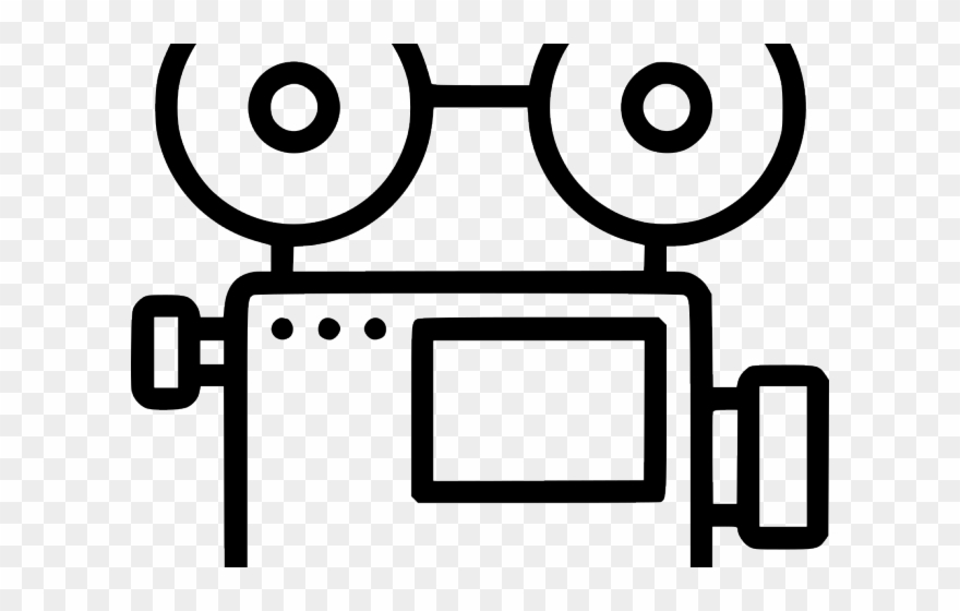 Video Camera Clipart Retro - Retro Camera Png Transparent Png