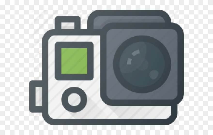 Gopro Camera Clipart Sport - Sports Camera Icon Png Transparent Png