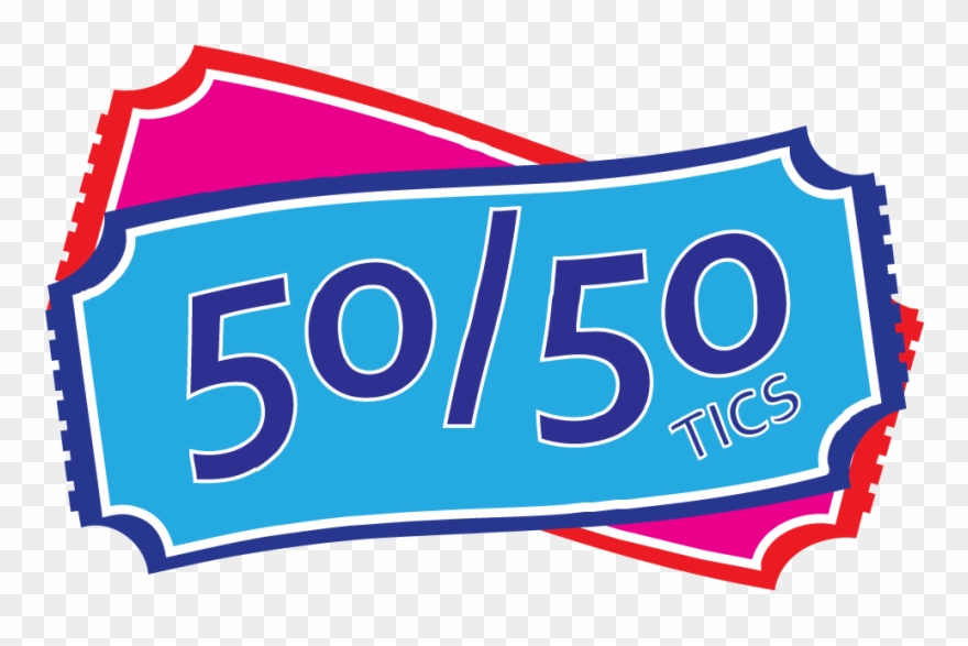 Banner Black And White Collection Of Draw Clipart High - 50 50 Raffle Clip Art - Png Download